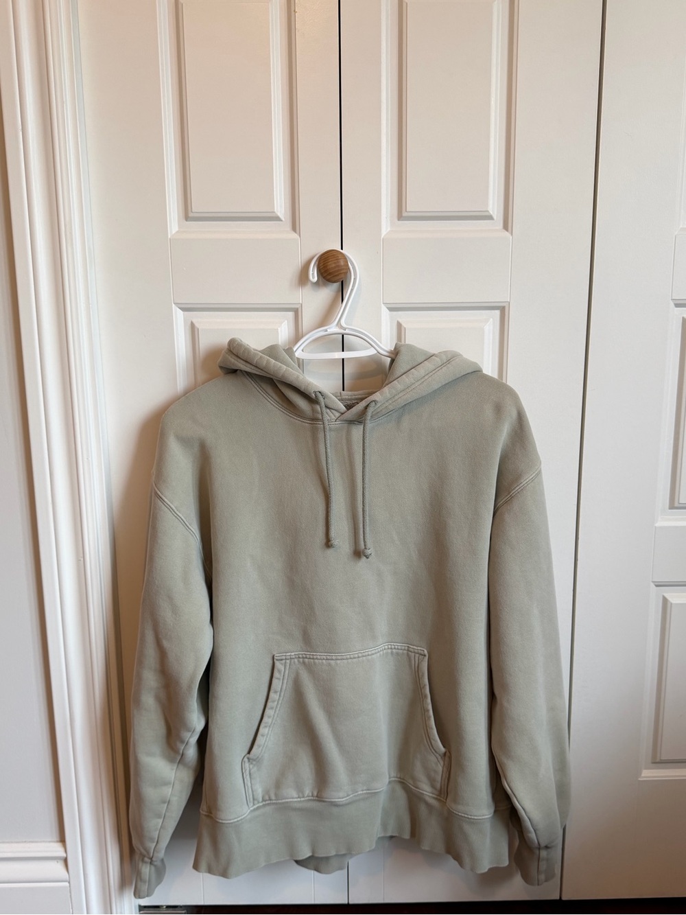 Aritzia Sage Green Oversized Hoodie